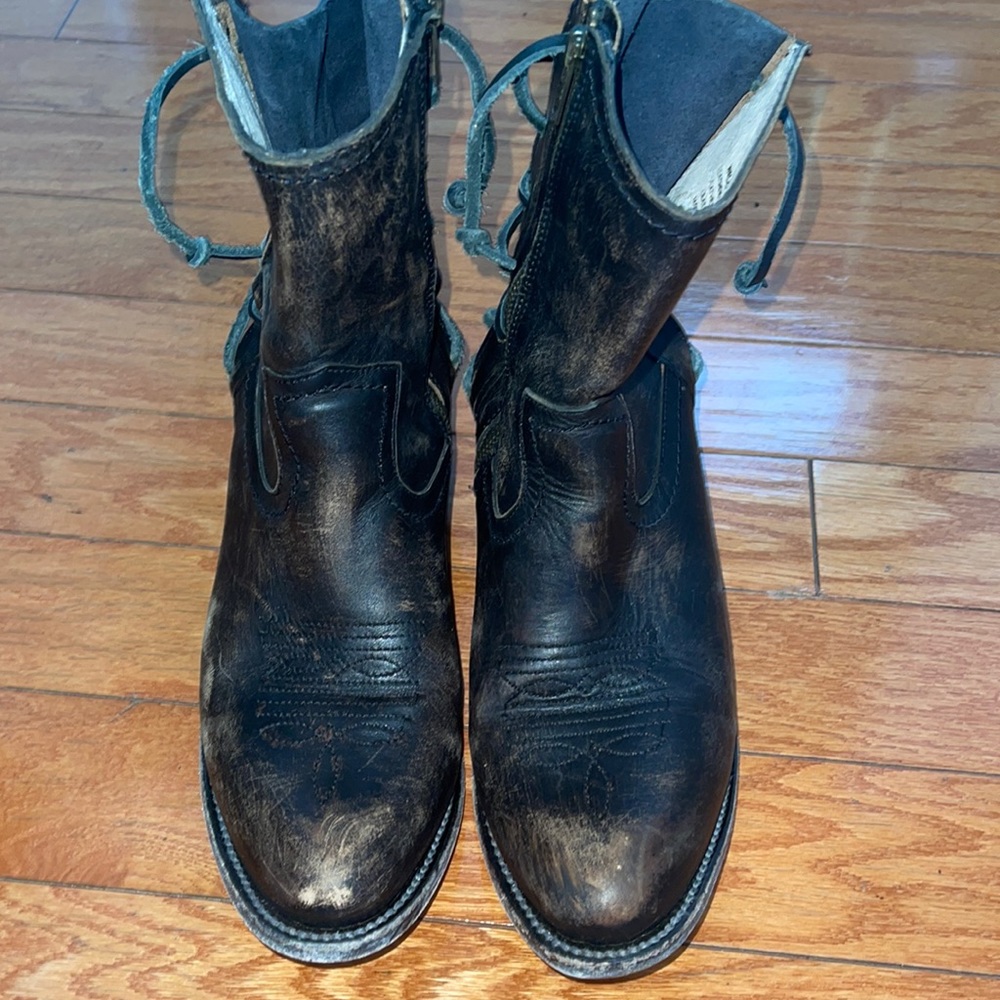 Free Bird Rustic Leather Boots